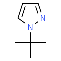 ChemSpider 2D Image | 1-Tert-Butylpyrazole | C7H12N2