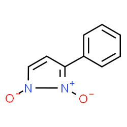 ChemSpider 2D Image | 3-Phenyl-1H-pyrazol-1-olate 2-oxide | C9H7N2O2
