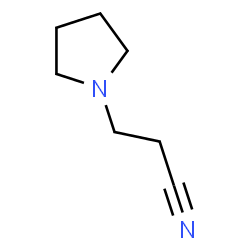 ChemSpider 2D Image | 1-Pyrrolidinepropionitrile | C7H12N2