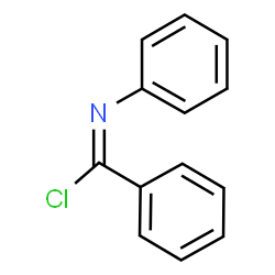ChemSpider 2D Image | N-Phenylbenzenecarboximidoyl chloride | C13H10ClN