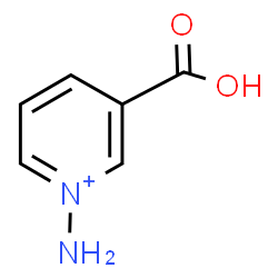 ChemSpider 2D Image | 1-Amino-3-carboxypyridinium | C6H7N2O2