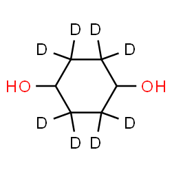 ChemSpider 2D Image | 1,4-(2,2,3,3,5,5,6,6-~2~H_8_)Cyclohexanediol | C6H4D8O2