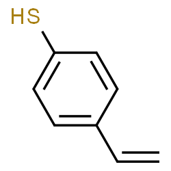 ChemSpider 2D Image | 4-Vinylbenzenethiol | C8H8S