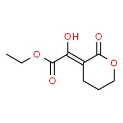 ChemSpider 2D Image | Ethyl (2Z)-hydroxy(2-oxodihydro-2H-pyran-3(4H)-ylidene)acetate | C9H12O5