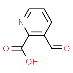ChemSpider 2D Image | 3-formylpicolinic acid | C7H5NO3
