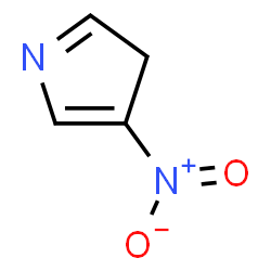 ChemSpider 2D Image | 4-nitro-1,3-dihydropyrrole | C4H5N2O2