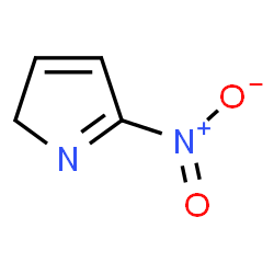 ChemSpider 2D Image | 5-nitro-1,2-dihydropyrrole | C4H5N2O2