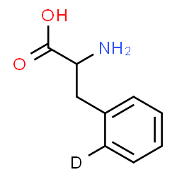 ChemSpider 2D Image | (6-~2~H)Phenylalanine | C9H10DNO2