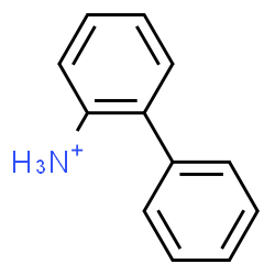 ChemSpider 2D Image | 2-Biphenylaminium | C12H12N
