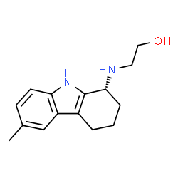ChemSpider 2D Image | 2-{[(1R)-6-Methyl-2,3,4,9-tetrahydro-1H-carbazol-1-yl]amino}ethanol | C15H20N2O