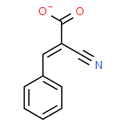 ChemSpider 2D Image | alpha-cyanocinnamate | C10H6NO2