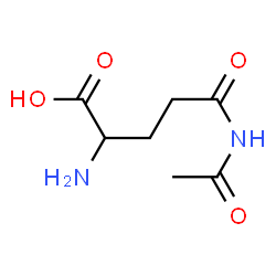 ChemSpider 2D Image | N-Acetylglutamine | C7H12N2O4
