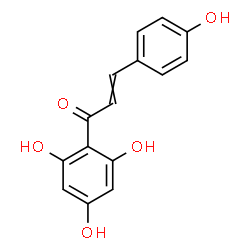 ChemSpider 2D Image | 3-(4-Hydroxyphenyl)-1-(2,4,6-trihydroxyphenyl)-2-propen-1-one | C15H12O5