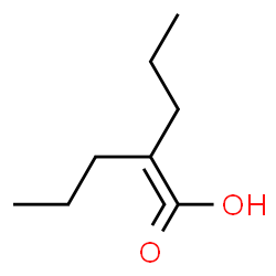 ChemSpider 2D Image | 1-hydroxy-2-propyl-pent-1-en-1-one | C8H15O2