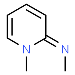 ChemSpider 2D Image | (2Z)-N,1-Dimethyl-2(1H)-pyridinimine | C7H10N2