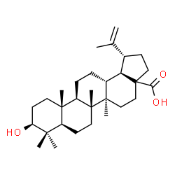 ChemSpider 2D Image | (3beta,17xi)-3-Hydroxylup-20(29)-en-28-oic acid | C30H48O3