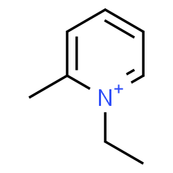 ChemSpider 2D Image | 1-Ethyl-2-methylpyridinium | C8H12N