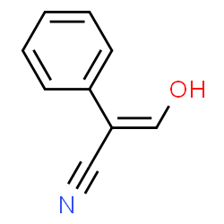 ChemSpider 2D Image | (2E)-3-Hydroxy-2-phenylacrylonitrile | C9H7NO