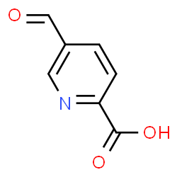 ChemSpider 2D Image | 5-formylpicolinic acid | C7H5NO3