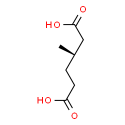 ChemSpider 2D Image | (R)-(-)-3-methyladipic acid | C7H12O4