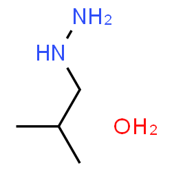 ChemSpider 2D Image | isobutylhydrazine hydrate | C4H14N2O