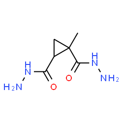 ChemSpider 2D Image | 1-Methyl-1,2-cyclopropanedicarbohydrazide | C6H12N4O2