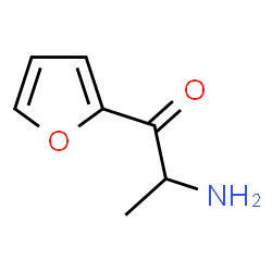 ChemSpider 2D Image | 2-Amino-1-(2-furyl)-1-propanone | C7H9NO2