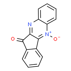 ChemSpider 2D Image | 11H-Indeno[1,2-b]quinoxalin-11-one 5-oxide | C15H8N2O2