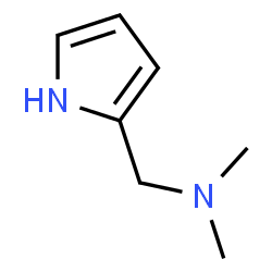 ChemSpider 2D Image | 2-[(Dimethylamino)methyl]pyrrole | C7H12N2