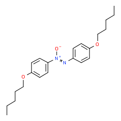 ChemSpider 2D Image | bis[4-(pentyloxy)phenyl]diazene oxide | C22H30N2O3