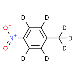 ChemSpider 2D Image | 1-(~2~H_3_)Methyl-4-nitro(~2~H_4_)benzene | C7D7NO2