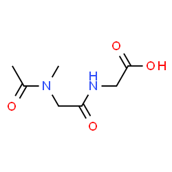 ChemSpider 2D Image | N-Acetyl-N-methylglycylglycine | C7H12N2O4