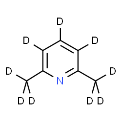 ChemSpider 2D Image | 2,6-Dimethylpyridine-d9 | C7D9N