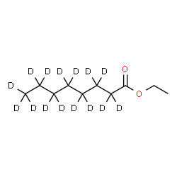 ChemSpider 2D Image | Ethyl (~2~H_15_)octanoate | C10H5D15O2