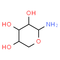 ChemSpider 2D Image | Pentopyranosylamine | C5H11NO4