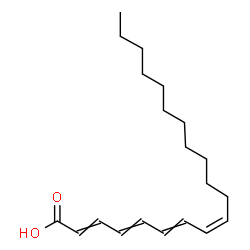ChemSpider 2D Image | (8Z)-2,4,6,8-Icosatetraenoic acid | C20H32O2