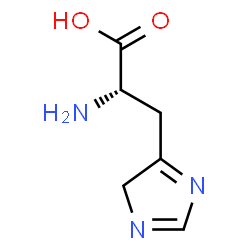ChemSpider 2D Image | 3-(4H-Imidazol-5-yl)-L-alanine | C6H9N3O2