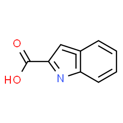 ChemSpider 2D Image | indole-2-carboxylic acid | C9H6NO2