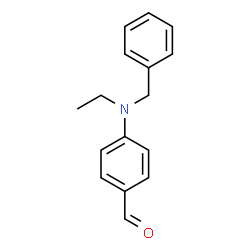 ChemSpider 2D Image | 4-[Benzyl(ethyl)amino]benzaldehyde | C16H17NO
