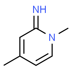 ChemSpider 2D Image | 1,4-Dimethyl-2(1H)-pyridinimine | C7H10N2