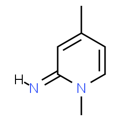 ChemSpider 2D Image | (2E)-1,4-Dimethyl-2(1H)-pyridinimine | C7H10N2