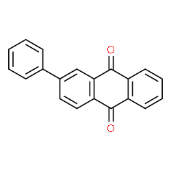 ChemSpider 2D Image | 2-Phenylanthraquinone | C20H12O2