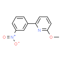 ChemSpider 2D Image | 2-Methoxy-6-(3-nitrophenyl)pyridine | C12H10N2O3