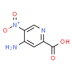 ChemSpider 2D Image | 4-Amino-5-nitropicolinic acid | C6H5N3O4
