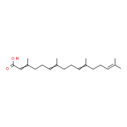 ChemSpider 2D Image | 3,7,11,15-Tetramethyl-2,6,10,14-hexadecatetraenoic acid | C20H32O2