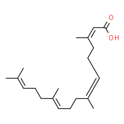 ChemSpider 2D Image | (2Z,6Z,10E)-3,7,11,15-Tetramethyl-2,6,10,14-hexadecatetraenoic acid | C20H32O2
