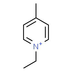 ChemSpider 2D Image | 1-Ethyl-4-methylpyridinium | C8H12N