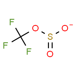ChemSpider 2D Image | [(Trifluoromethoxy)sulfinyl]oxidanide | CF3O3S