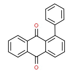 ChemSpider 2D Image | 1-Phenyl-9,10-anthraquinone | C20H12O2