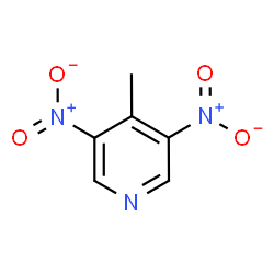 ChemSpider 2D Image | 4-Methyl-3,5-dinitropyridine | C6H5N3O4
